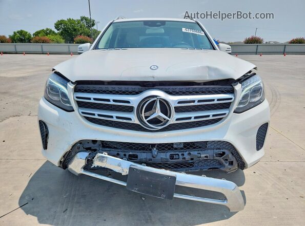 4JGDF6EE0HA819681 2017 MERCEDES-BENZ GLS White Widok z przodu