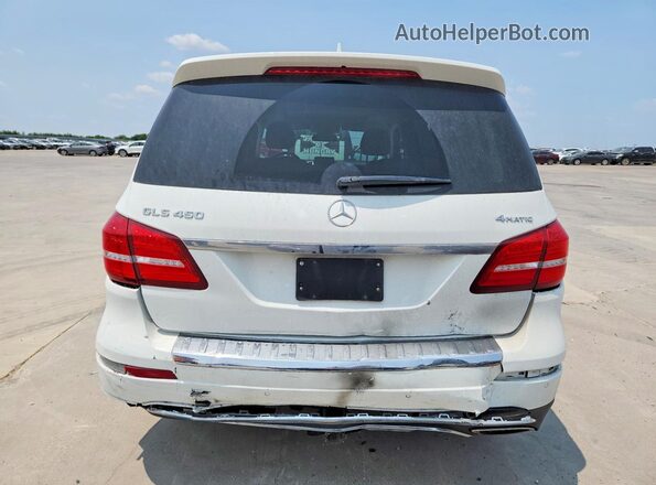 4JGDF6EE0HA819681 2017 MERCEDES-BENZ GLS White Widok z tyłu
