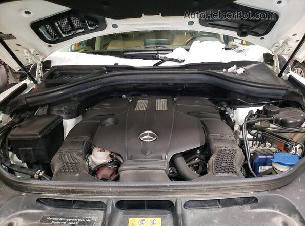 4JGDF6EE0HA884773 2017 MERCEDES-BENZ GLS White Widok komory silnika