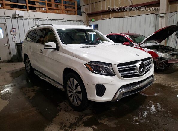 4JGDF6EE0HA884773 2017 MERCEDES-BENZ GLS White Przód prawy