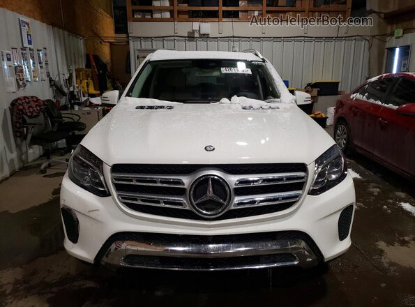 4JGDF6EE0HA884773 2017 MERCEDES-BENZ GLS White Widok z przodu