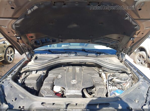4JGDF6EE0HA978894 2017 MERCEDES-BENZ GLS 450 Коричневый Вид сзади