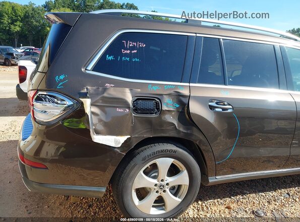 4JGDF6EE0HA978894 2017 MERCEDES-BENZ GLS 450 Коричневый Вид спереди