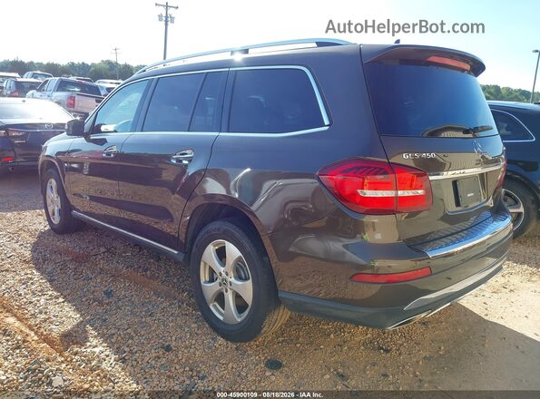 4JGDF6EE0HA978894 2017 MERCEDES-BENZ GLS 450 Коричневый Задняя левая четверть