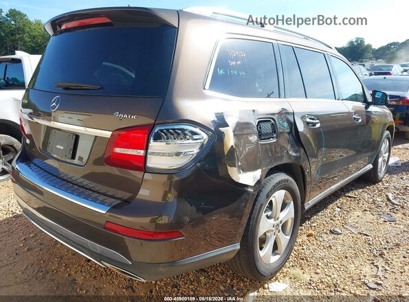 4JGDF6EE0HA978894 2017 MERCEDES-BENZ GLS 450 Коричневый 