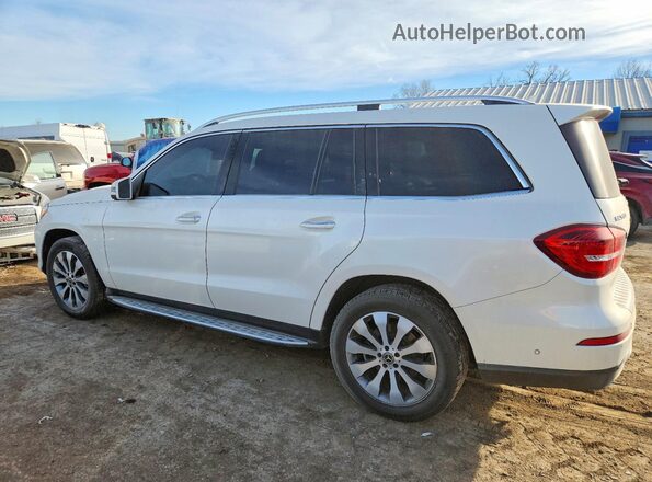 4JGDF6EE0JB050003 2018 MERCEDES-BENZ GLS White Trasero izquierdo