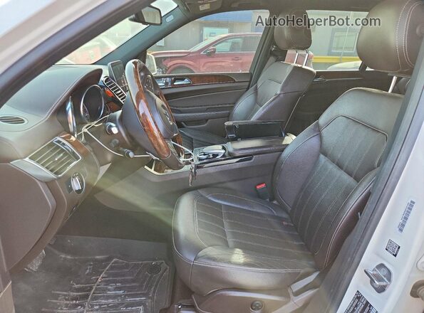 4JGDF6EE0JB050003 2018 MERCEDES-BENZ GLS White Vista interior delantera