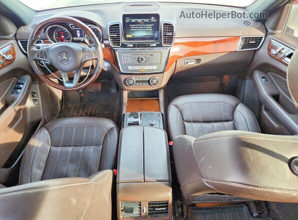 4JGDF6EE0JB050003 2018 MERCEDES-BENZ GLS White Vista del salpicadero