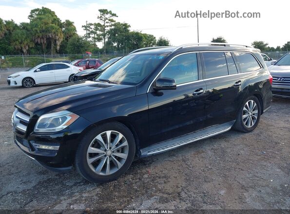 4JGDF6EE1GA691109 2016 MERCEDES-BENZ GL 450 Черный Передняя левая четверть