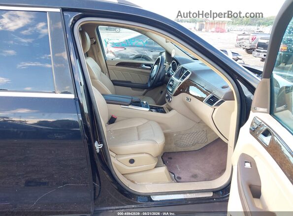 4JGDF6EE1GA691109 2016 MERCEDES-BENZ GL 450 Черный Вид салона спереди