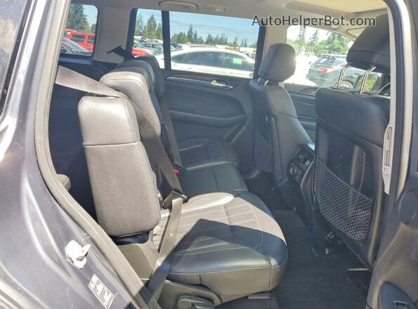 4JGDF6EE1HA741881 2017 MERCEDES-BENZ GLS Silver Հետևի նստատեղերի տեսք