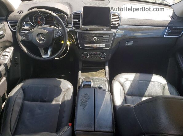 4JGDF6EE1HA741881 2017 MERCEDES-BENZ GLS Silver Առջևի վահանակի տեսք