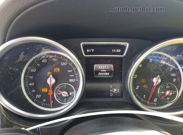 4JGDF6EE1HA741881 2017 MERCEDES-BENZ GLS Silver Սարքավորումների վահանակի տեսք