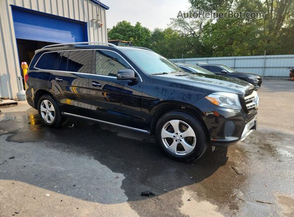 4JGDF6EE1HA820225 2017 MERCEDES-BENZ GLS Black Przód prawy