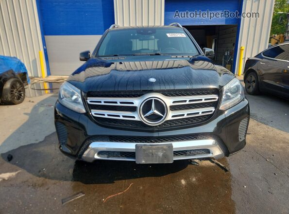 4JGDF6EE1HA820225 2017 MERCEDES-BENZ GLS Black Widok z przodu