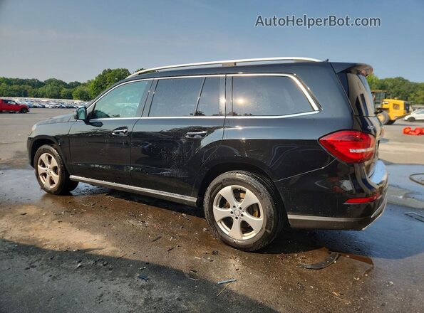 4JGDF6EE1HA820225 2017 MERCEDES-BENZ GLS Black Tył lewy