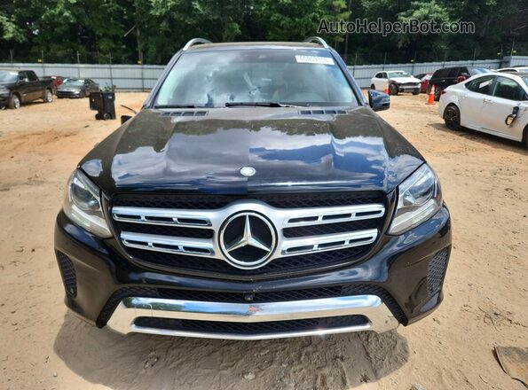 4JGDF6EE1HA831368 2017 MERCEDES-BENZ GLS Black Вид спереду