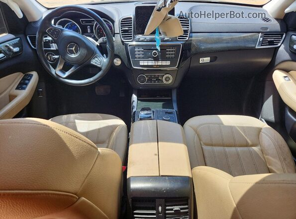 4JGDF6EE1HA831368 2017 MERCEDES-BENZ GLS Black Вид панелі приладів