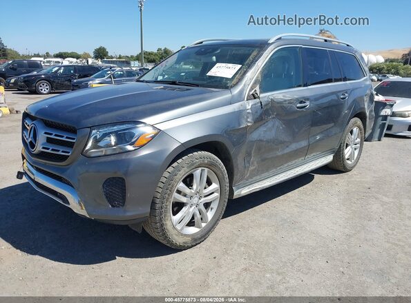 4JGDF6EE1HA851216 2017 MERCEDES-BENZ GLS 450 Gray Przód lewy