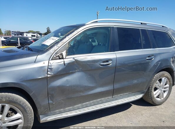 4JGDF6EE1HA851216 2017 MERCEDES-BENZ GLS 450 Gray Widok z przodu