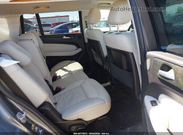 4JGDF6EE1HA851216 2017 MERCEDES-BENZ GLS 450 Gray Widok naklejki z numerem VIN