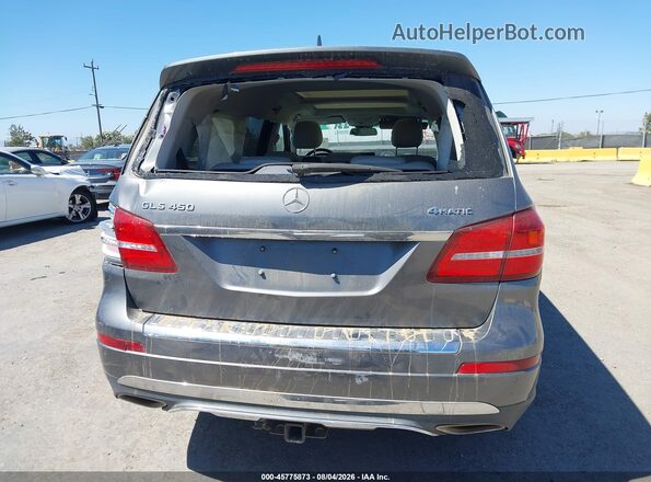 4JGDF6EE1HA851216 2017 MERCEDES-BENZ GLS 450 Gray 