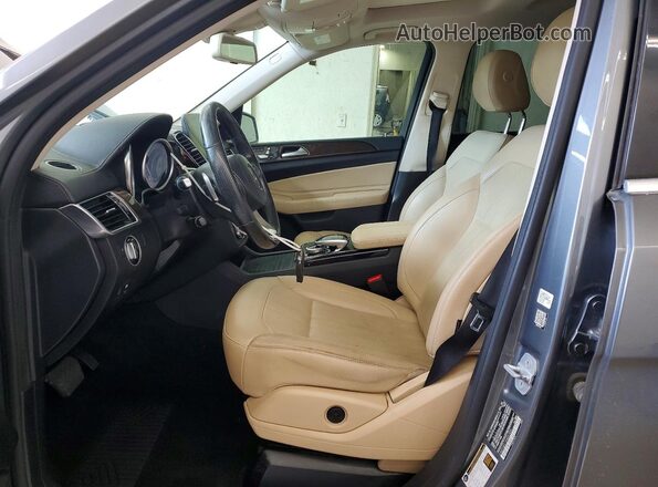 4JGDF6EE1HA897094 2017 MERCEDES-BENZ GLS Серый Вид салона спереди
