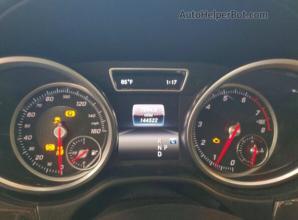4JGDF6EE1HA897094 2017 MERCEDES-BENZ GLS Серый Вид щитка приборов