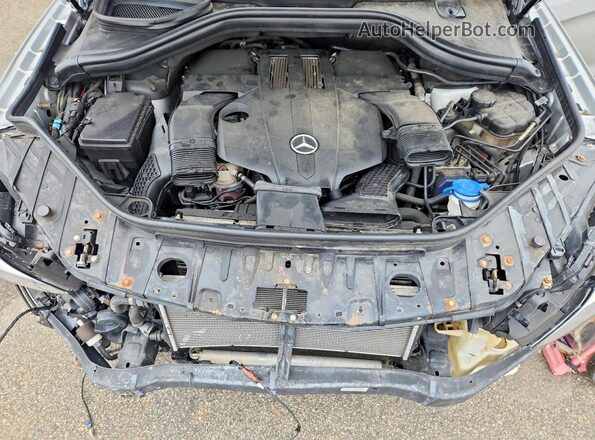 4JGDF6EE1JB171316 2018 MERCEDES-BENZ GLS Серебряный Вид подкапотного пространства