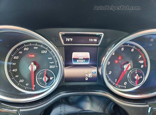 4JGDF6EE1KB189557 2019 MERCEDES-BENZ GLS Gray Սարքավորումների վահանակի տեսք