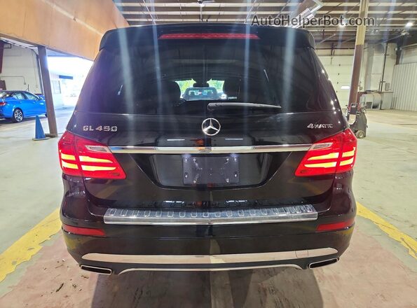 4JGDF6EE2GA685268 2016 MERCEDES-BENZ GL-CLASS Черный Вид сзади