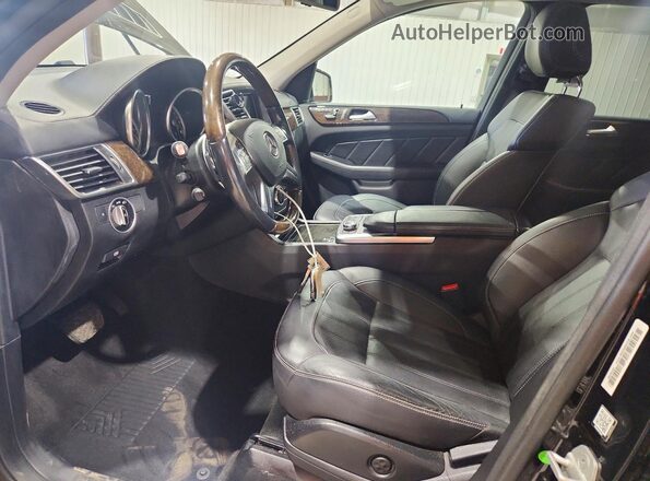 4JGDF6EE2GA685268 2016 MERCEDES-BENZ GL-CLASS Черный Вид салона спереди