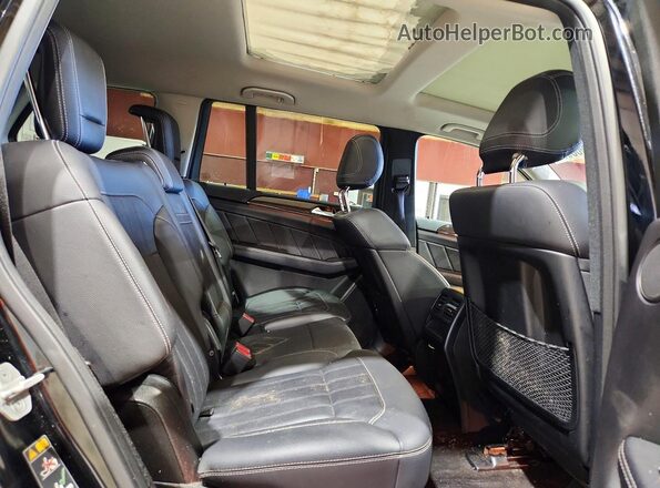 4JGDF6EE2GA685268 2016 MERCEDES-BENZ GL-CLASS Черный Вид задней части салона