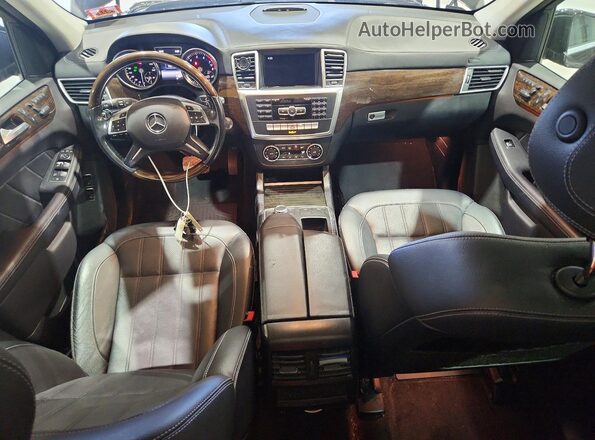4JGDF6EE2GA685268 2016 MERCEDES-BENZ GL-CLASS Черный Вид панели приборов