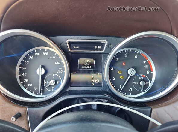 4JGDF6EE2GA709276 2016 MERCEDES-BENZ GL-CLASS Blue Սարքավորումների վահանակի տեսք