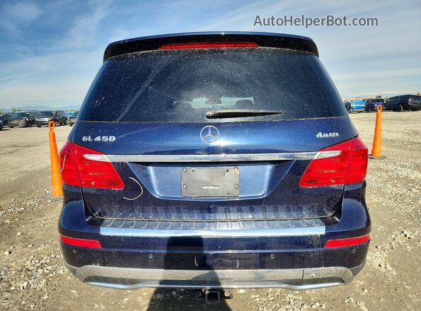 4JGDF6EE2GA709276 2016 MERCEDES-BENZ GL-CLASS Blue Հետևի տեսք