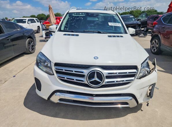 4JGDF6EE2HA742599 2017 MERCEDES-BENZ GLS Белый Вид спереди