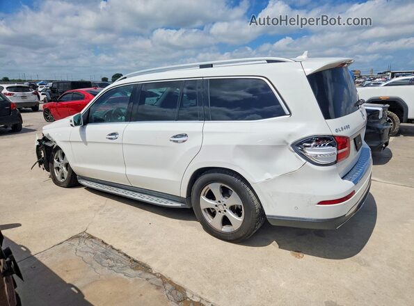 4JGDF6EE2HA742599 2017 MERCEDES-BENZ GLS Белый Задняя левая четверть
