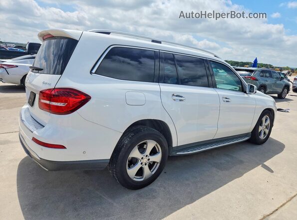 4JGDF6EE2HA742599 2017 MERCEDES-BENZ GLS Белый Задняя правая четверть