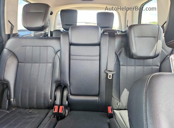 4JGDF6EE2HA742599 2017 MERCEDES-BENZ GLS Белый Вид задних сидений