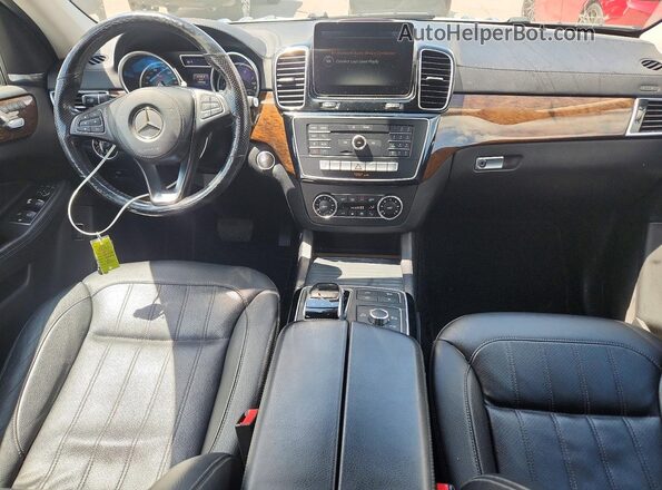 4JGDF6EE2HA742599 2017 MERCEDES-BENZ GLS Белый Вид панели приборов