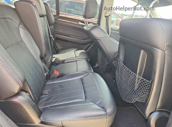 4JGDF6EE2HA742599 2017 MERCEDES-BENZ GLS Белый Вид задней части салона