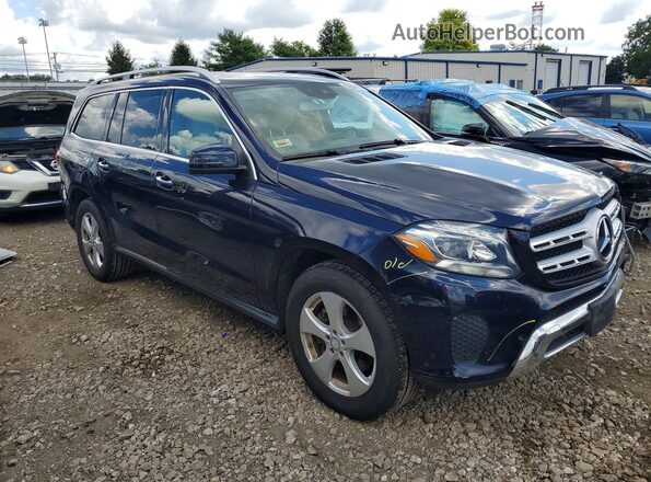 4JGDF6EE2HA759239 2017 MERCEDES-BENZ GLS Blue წინა მარჯვენა