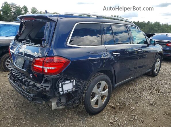 4JGDF6EE2HA759239 2017 MERCEDES-BENZ GLS Blue უკანა მარჯვენა