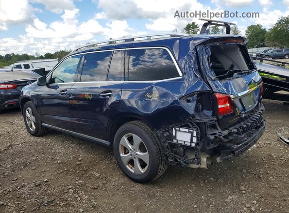 4JGDF6EE2HA759239 2017 MERCEDES-BENZ GLS Blue უკანა მარცხენა