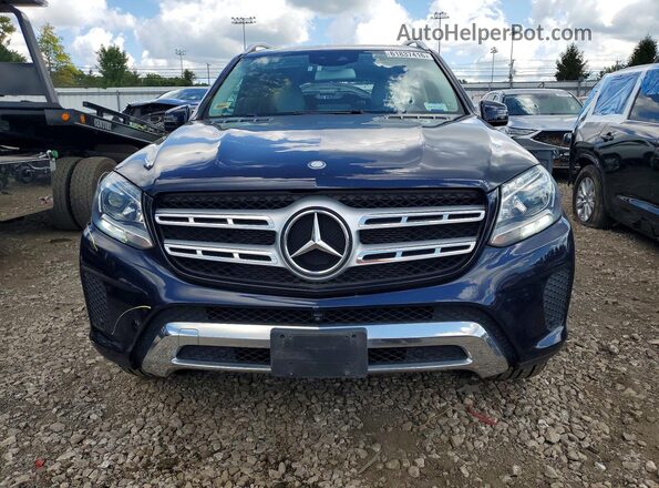 4JGDF6EE2HA759239 2017 MERCEDES-BENZ GLS Blue წინა ხედი