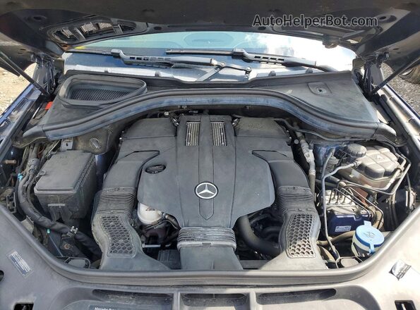 4JGDF6EE2HA759239 2017 MERCEDES-BENZ GLS Blue ძრავის განყოფილების ხედი