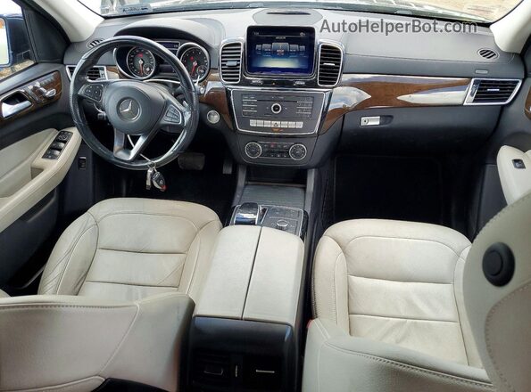 4JGDF6EE2HA759239 2017 MERCEDES-BENZ GLS Blue წინა პანელის ხედი