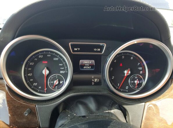 4JGDF6EE2HA759239 2017 MERCEDES-BENZ GLS Blue ხელსაწყოთა პანელის ხედი