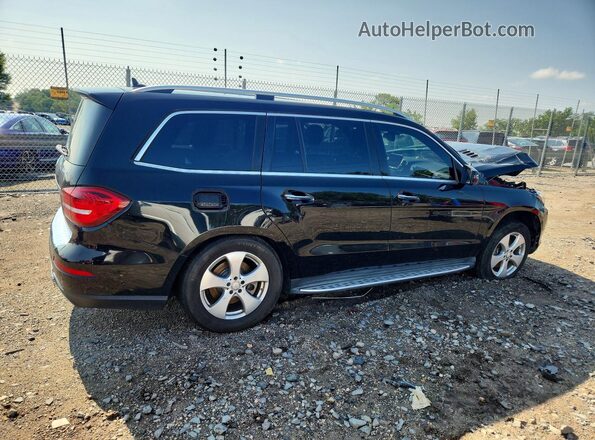 4JGDF6EE2HA788207 2017 MERCEDES-BENZ GLS Black Trasero derecho